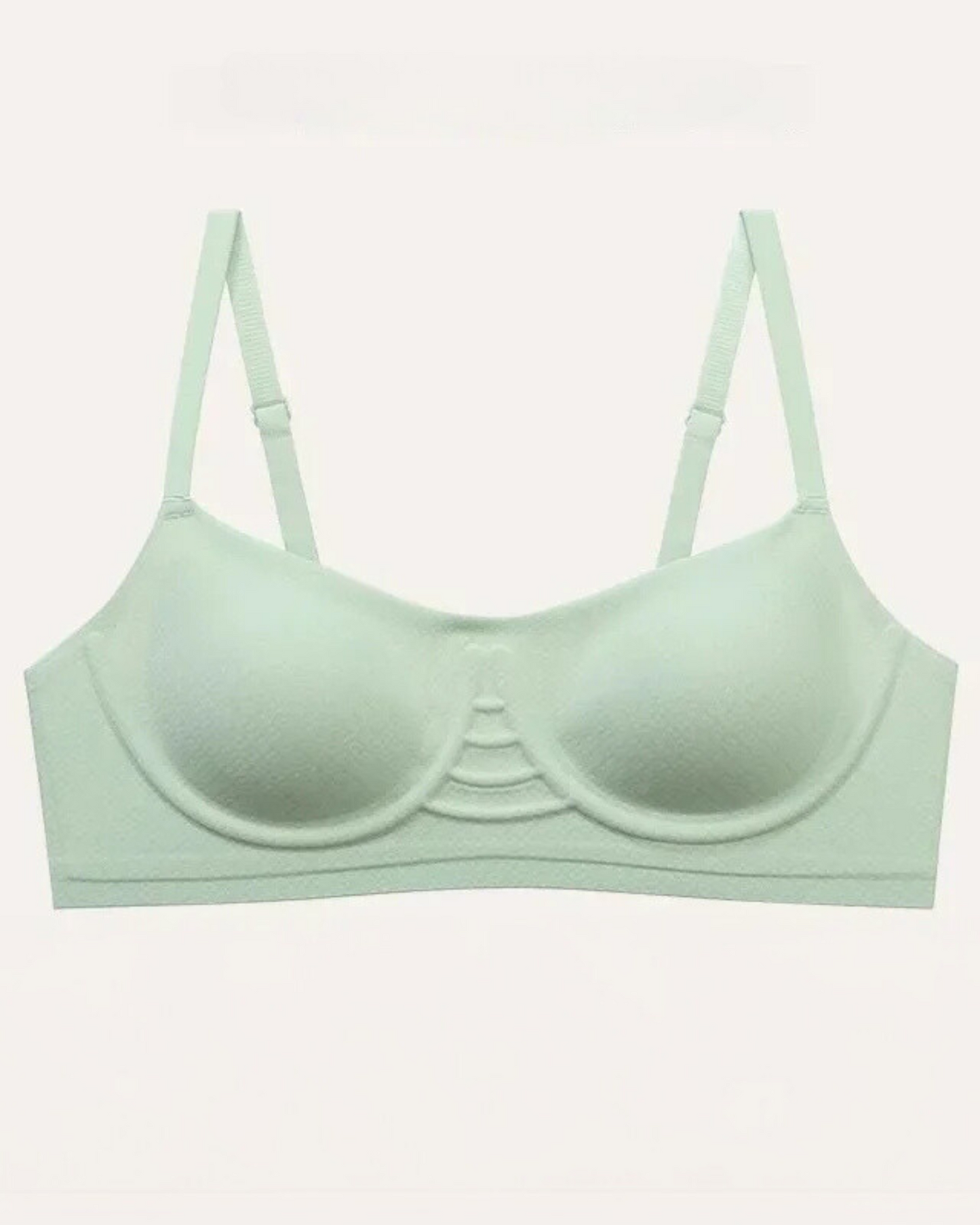 Comfortable seamless balconette bra