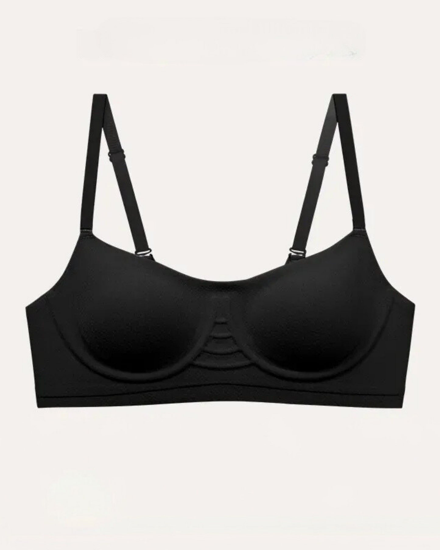 Comfortable seamless balconette bra