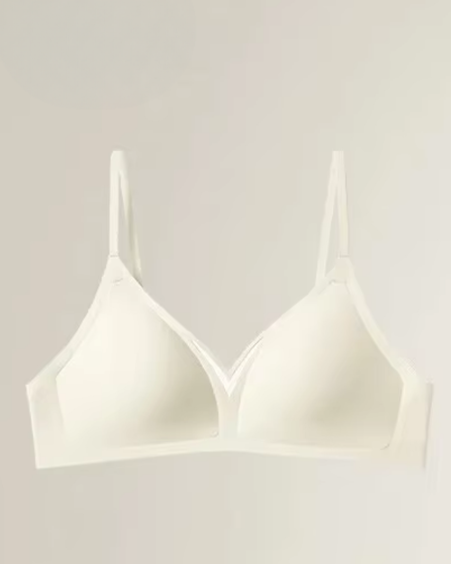 Soft bra with thin straps