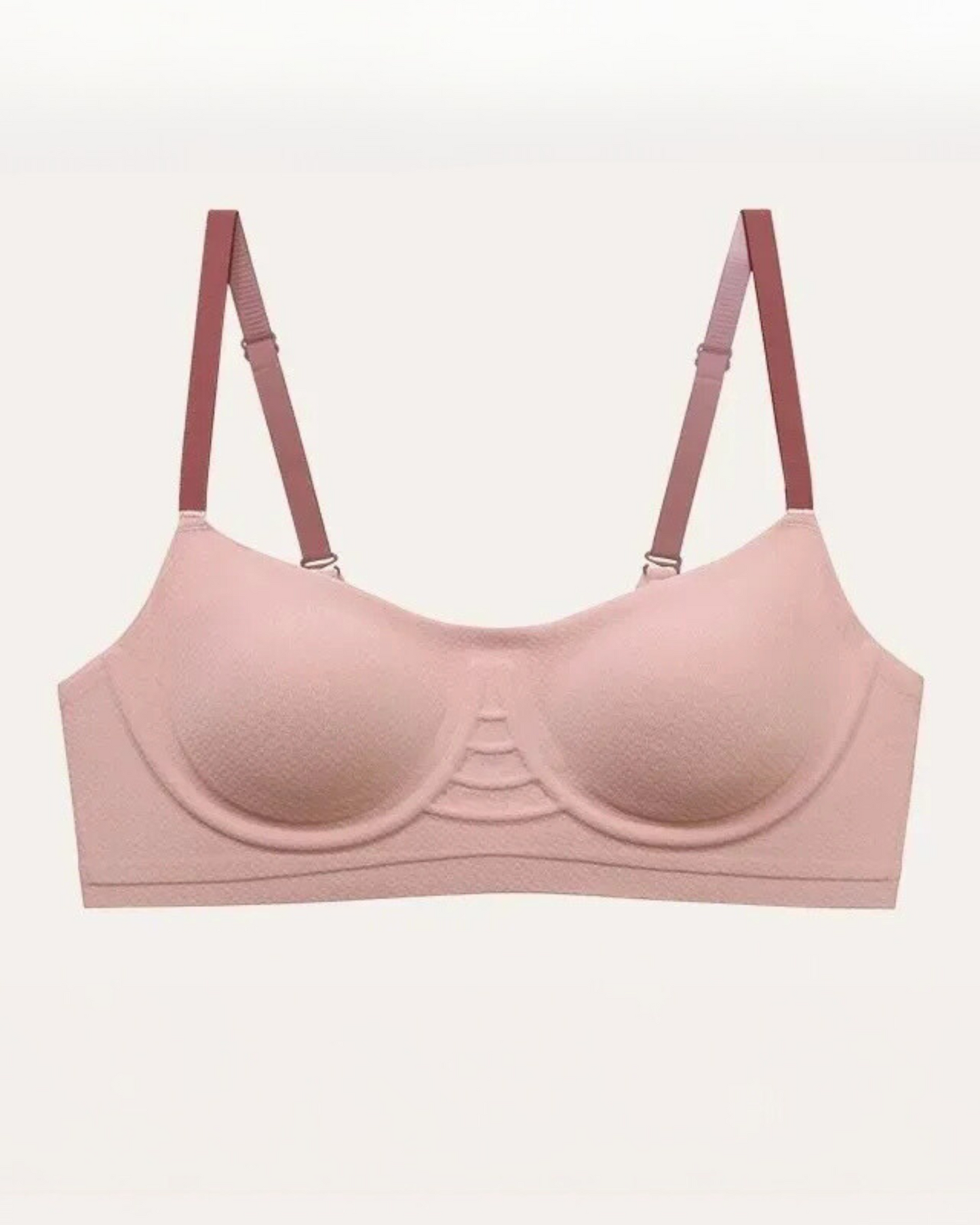 Comfortable seamless balconette bra
