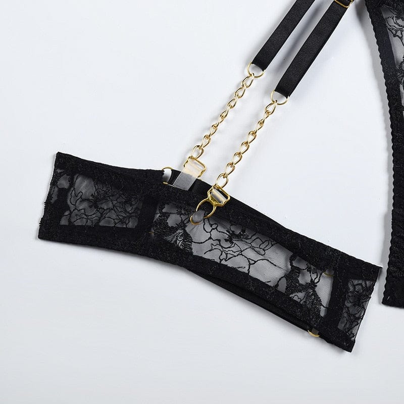 Lingerie set with underwires