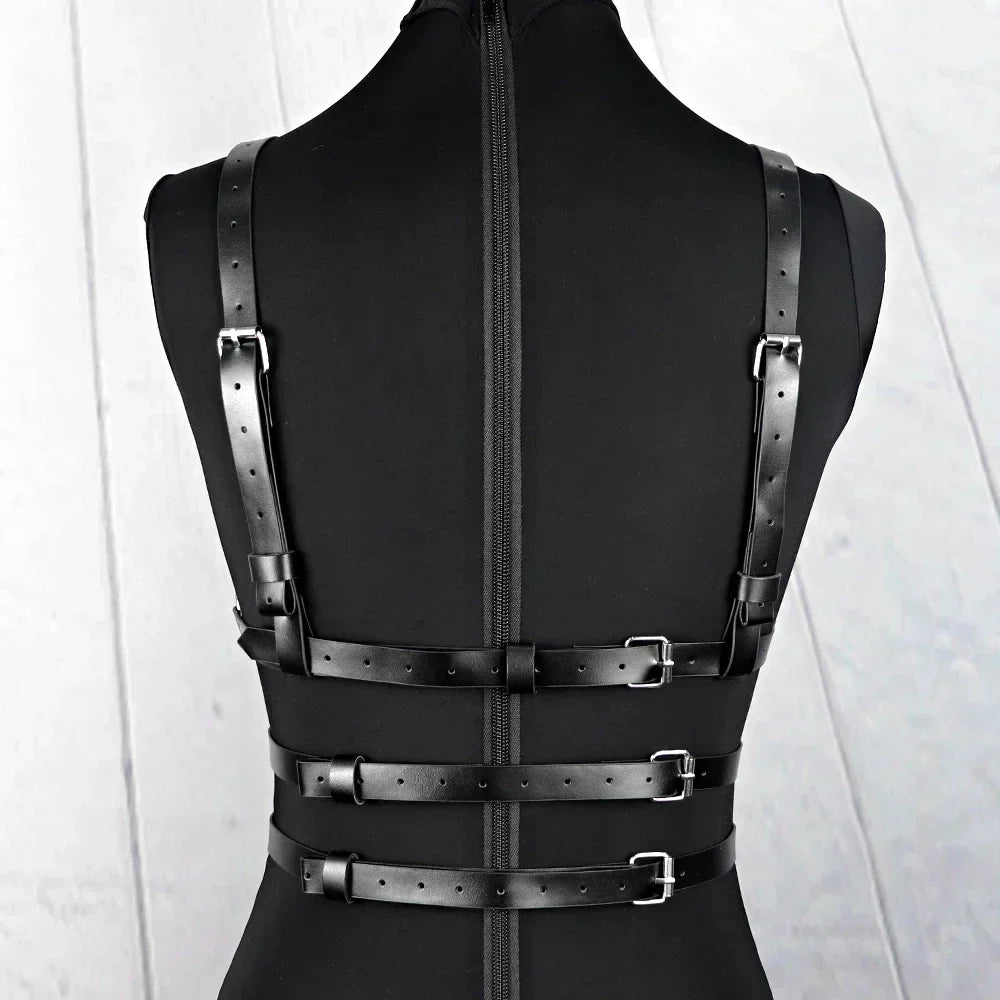 Chest harness with adjustment for a perfect fit