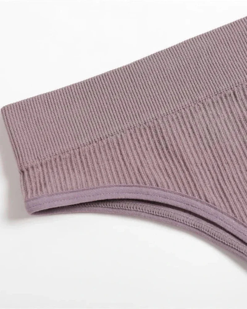 Comfortable ribbed lingerie set