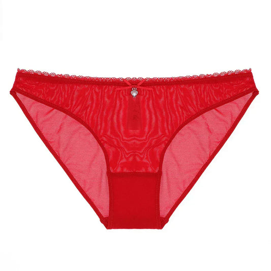 Lacy knickers with a bow