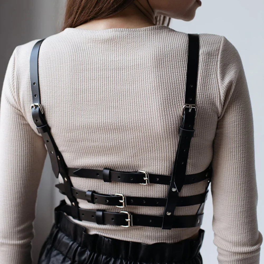 Chest harness with adjustment for a perfect fit