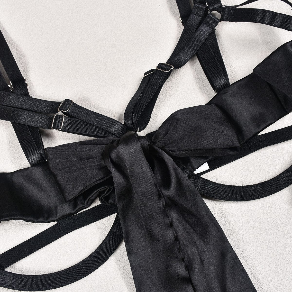 Lingerie set with decorative bows