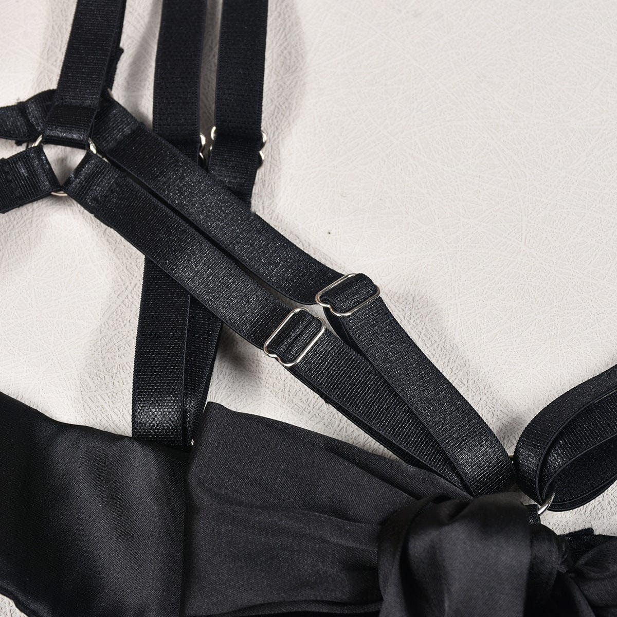Lingerie set with decorative bows