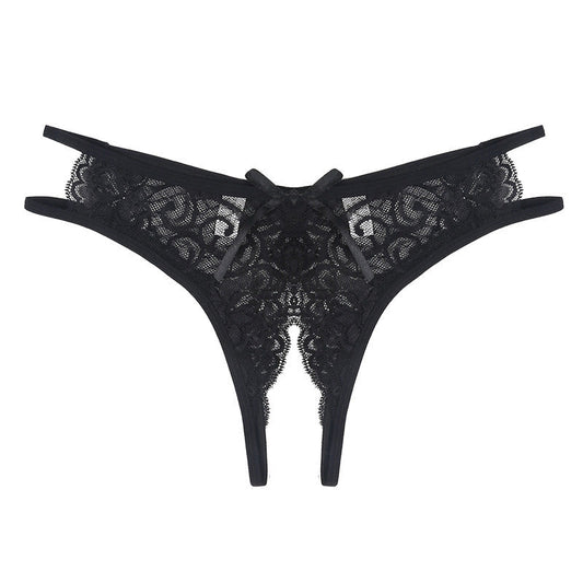 Sexy thong with an opening in the crotch