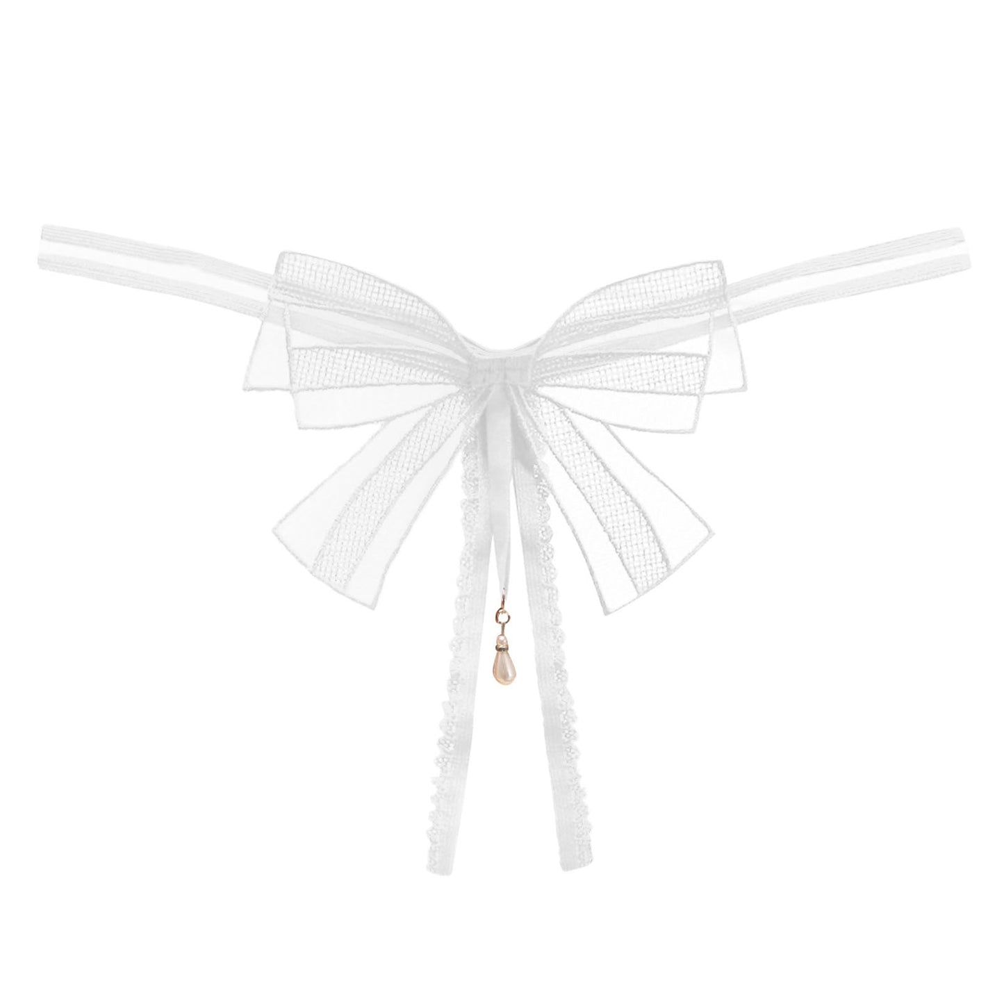 Open strings with a pearl.