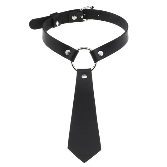 Choker with a tie