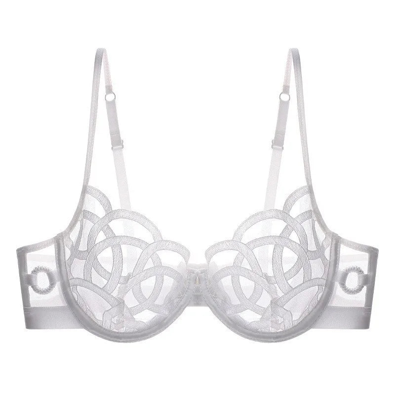 Mesh fabric bra