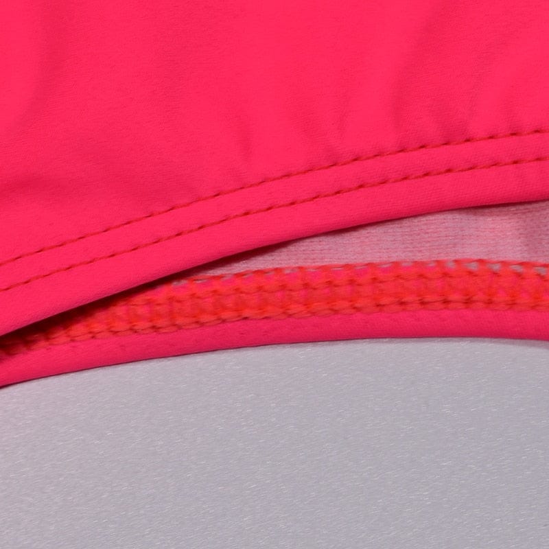 Two-piece swimsuit with padded cups