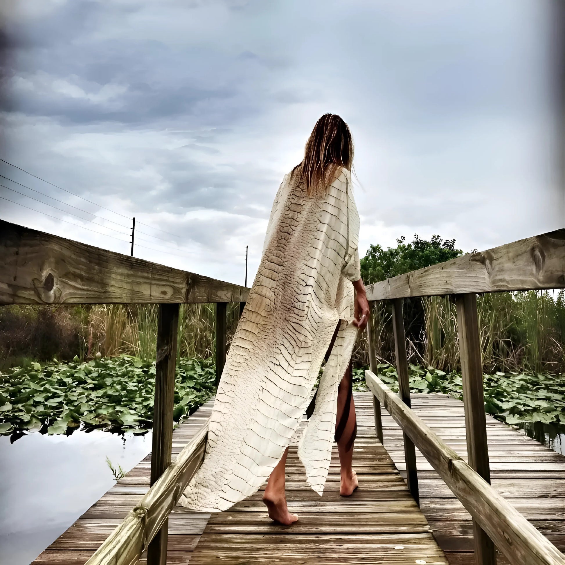 Animal Print Beach Kimono