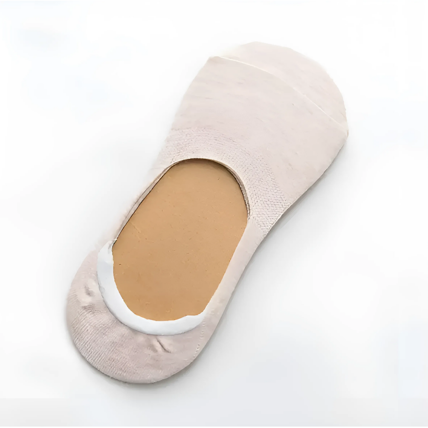 Beige 5 Pairs of Colourful Women's Ankle Socks