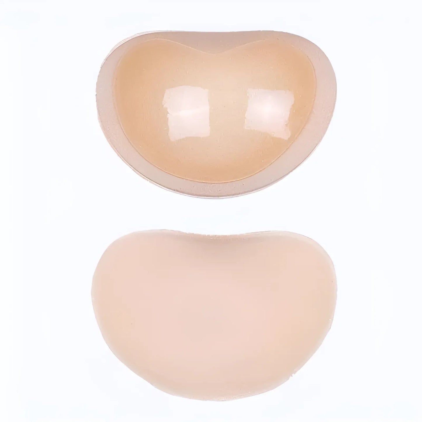 Beige Adhesive Fabric Bra Inserts