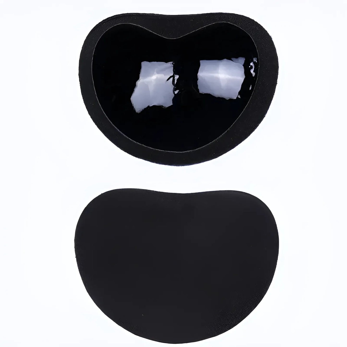 Black Adhesive Fabric Bra Inserts