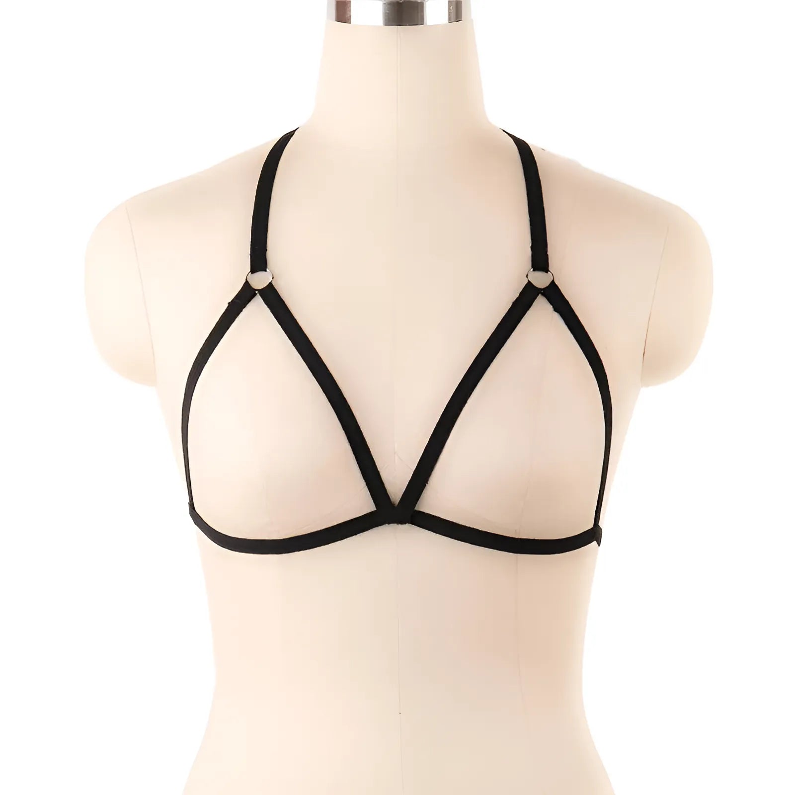 Black Classic Bra Harness