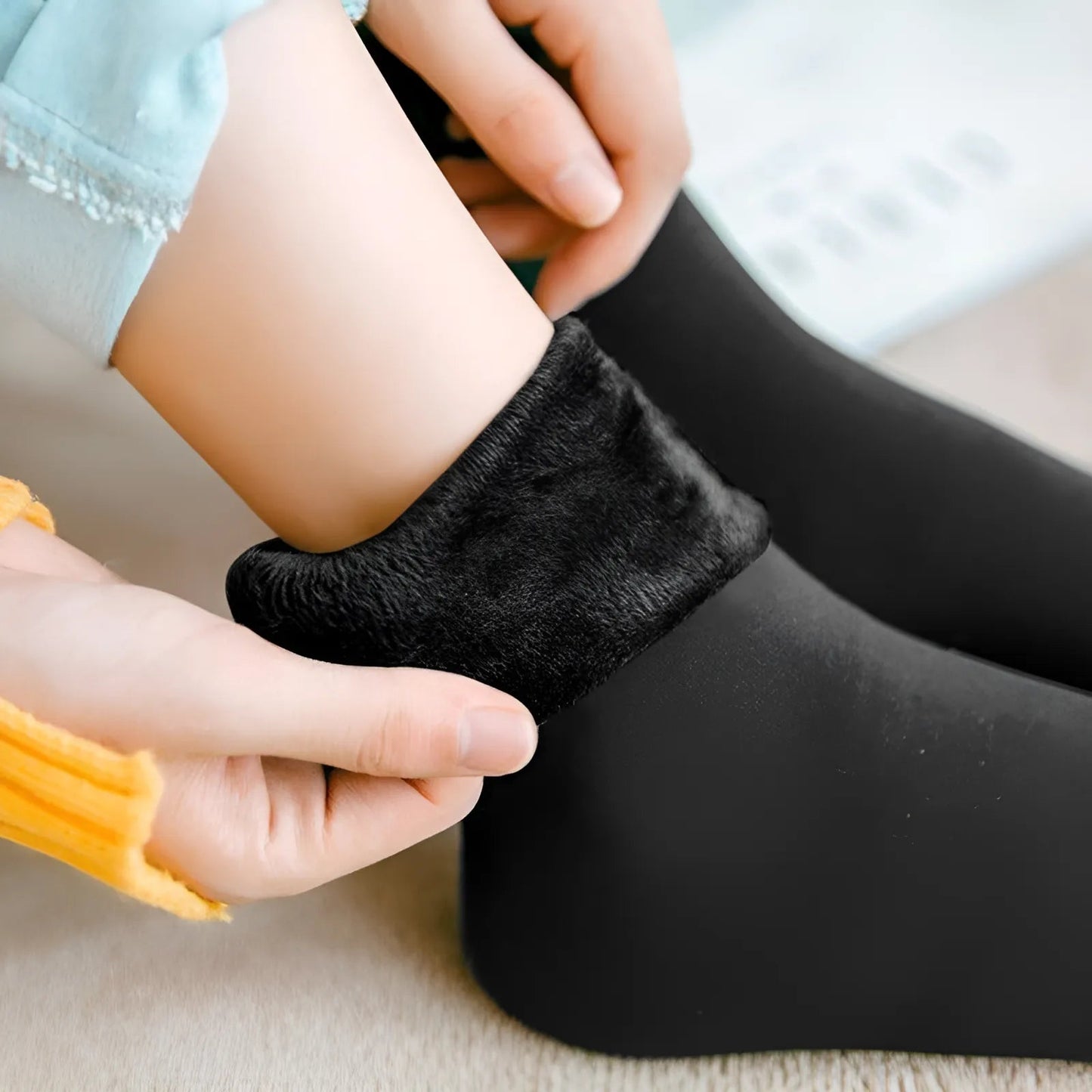 Black Classic Thermal Socks