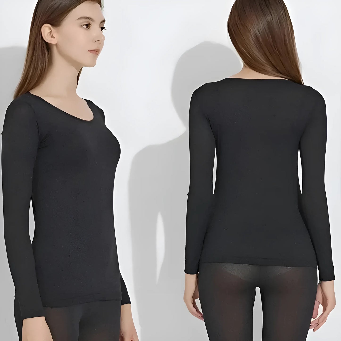 Black Sheer Thermal Lingerie