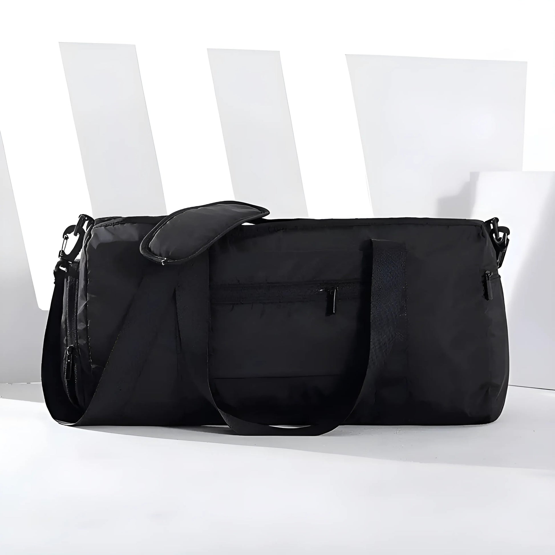 Black Single Colour Classic Sports Bag