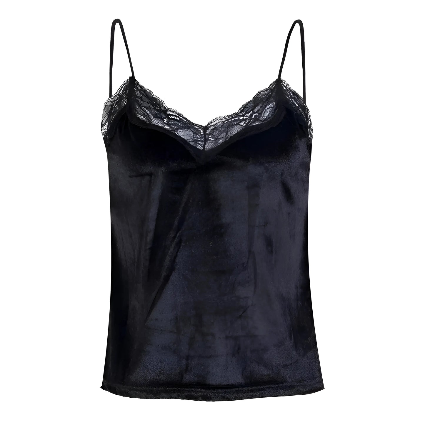Black Velvet Women's Vest Top