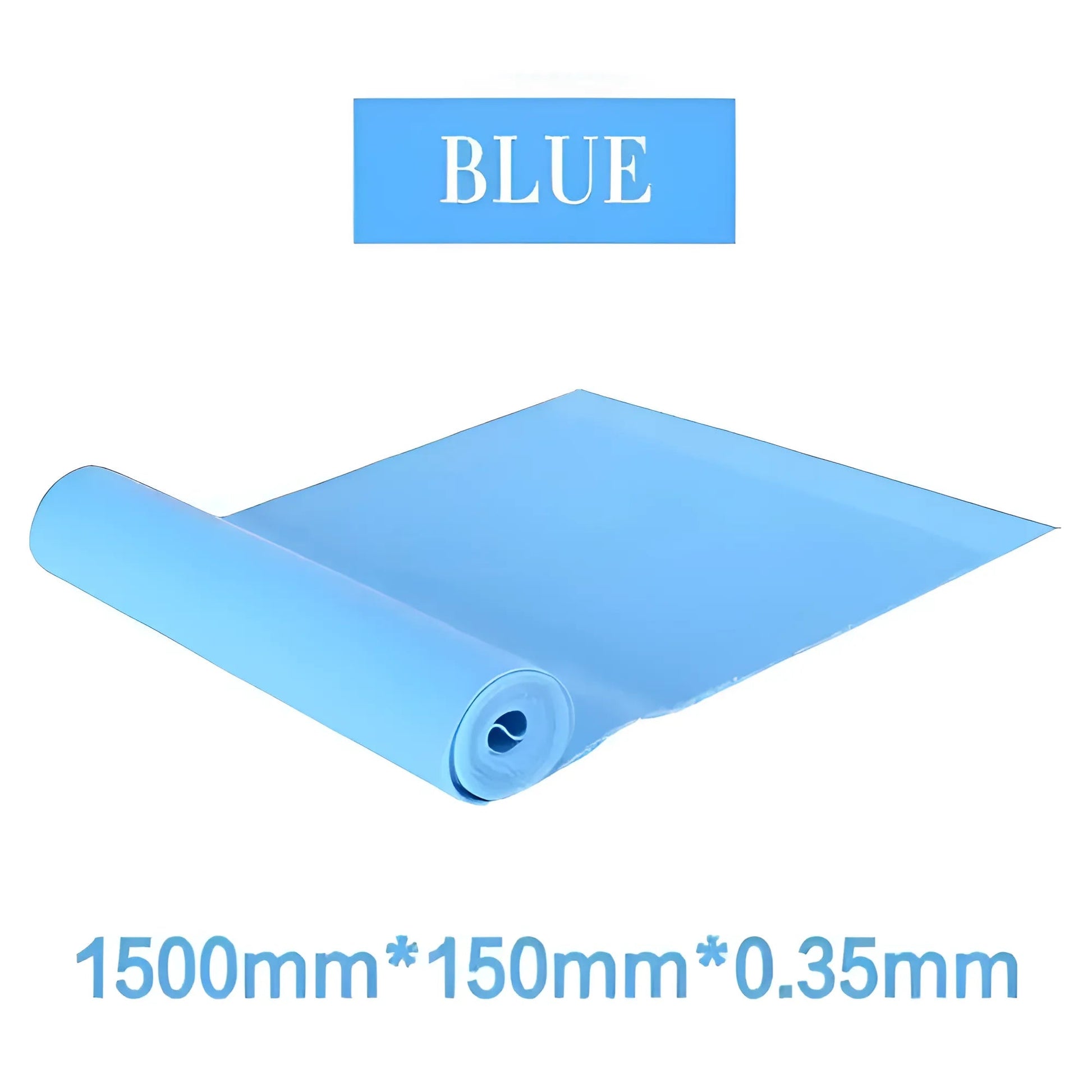 Blue 1.5m Yoga Resistance Band