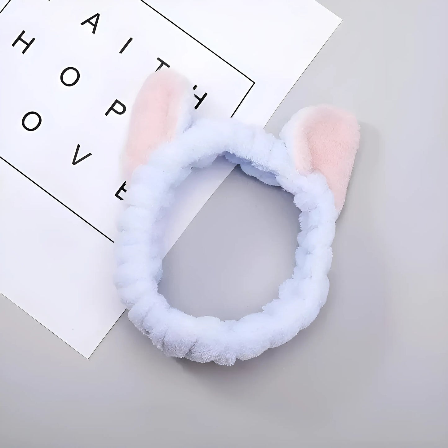 Blue Headband with Ears