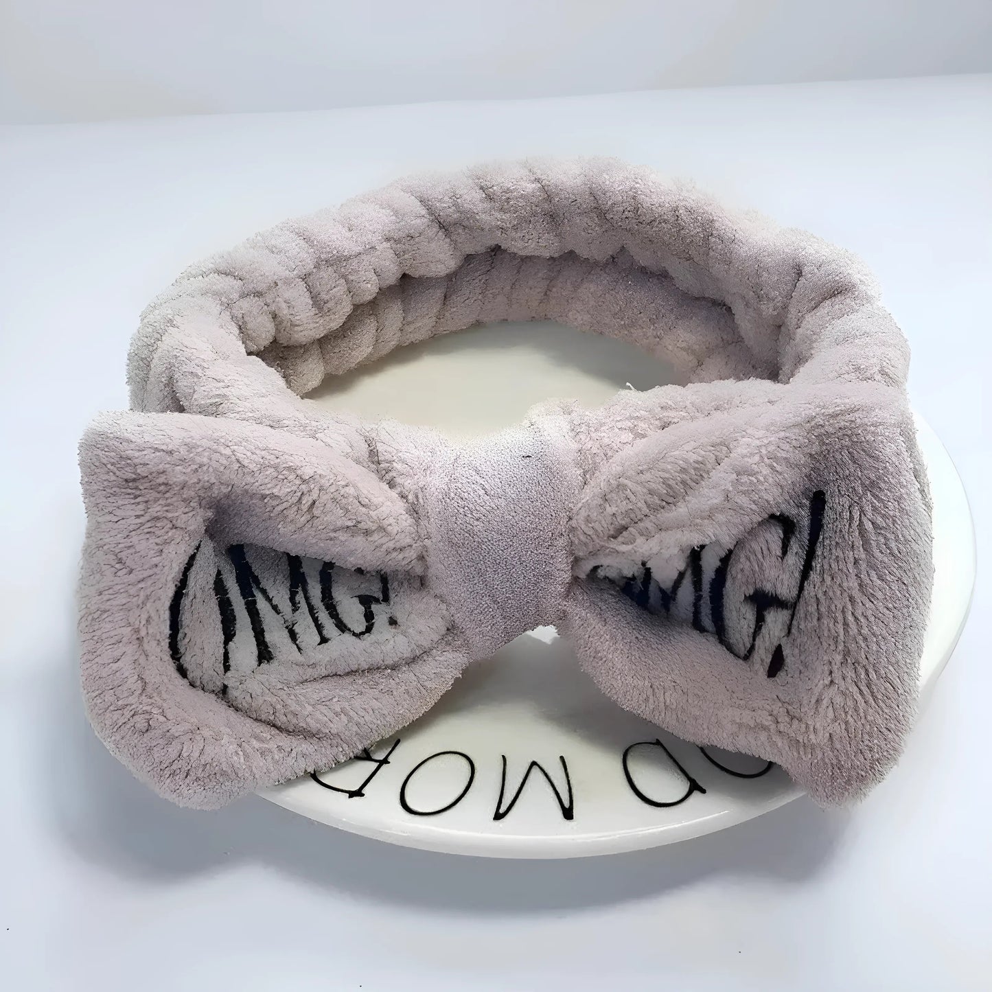 Brown Fluffy Hairband OMG!
