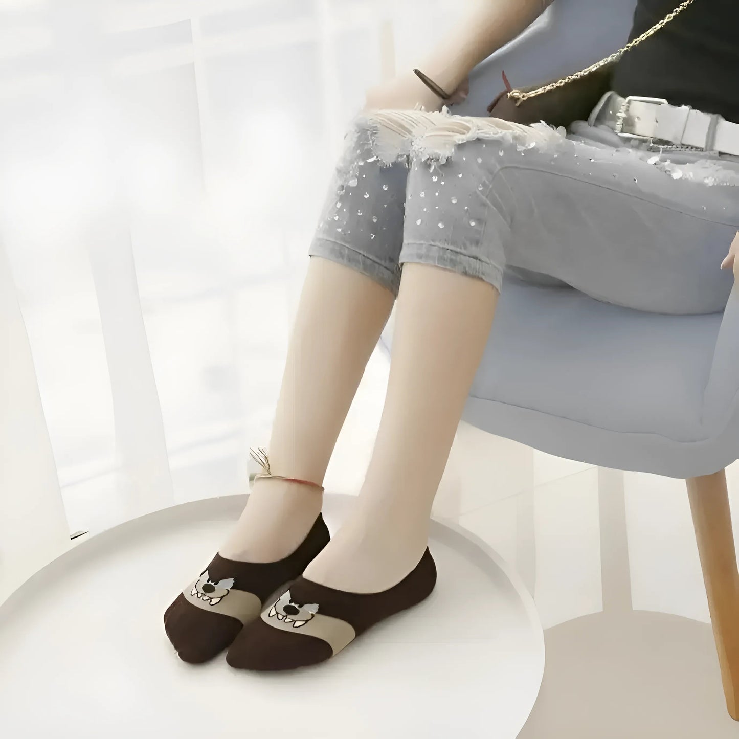 Cartoon Character Ankle Socks
