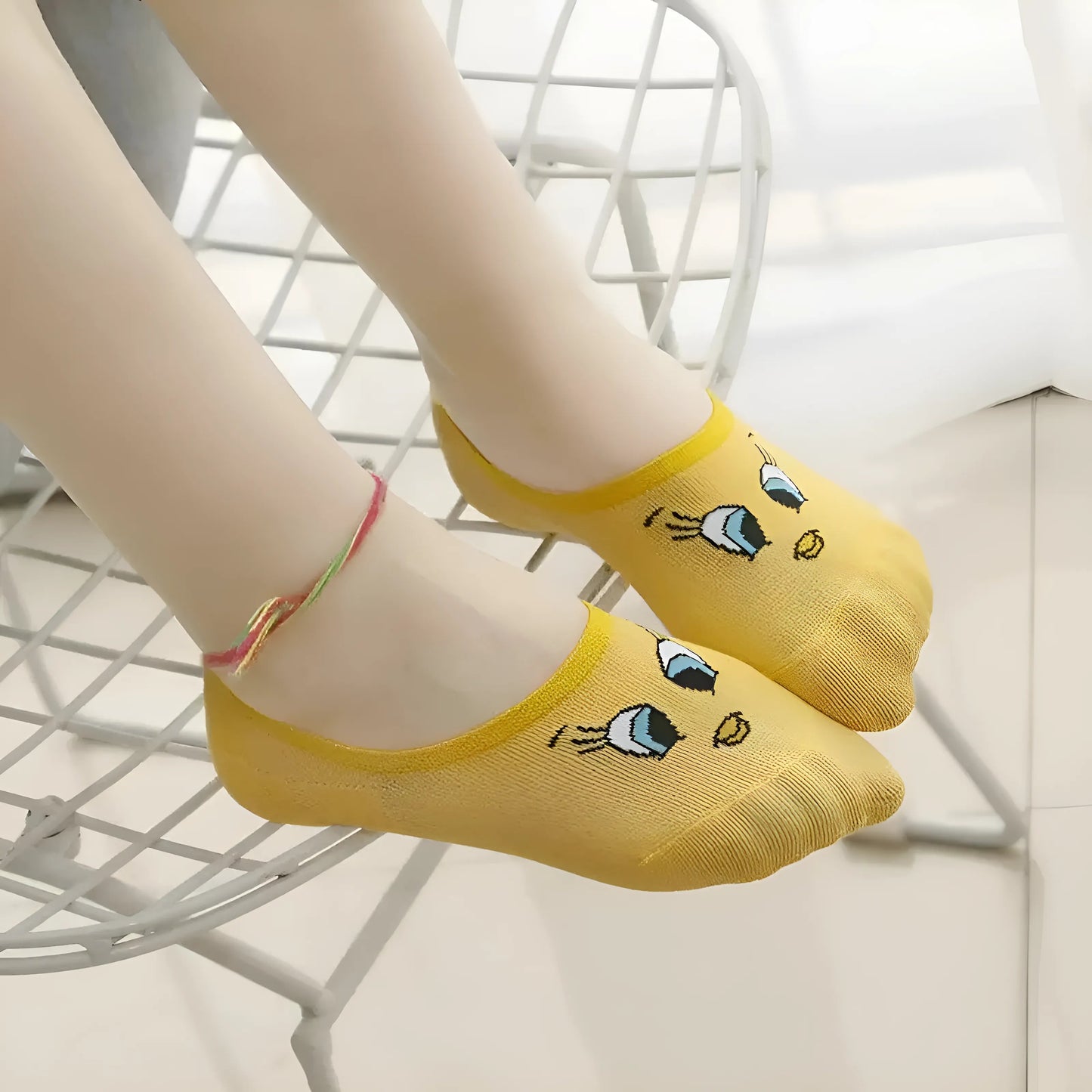 Cartoon Character Ankle Socks