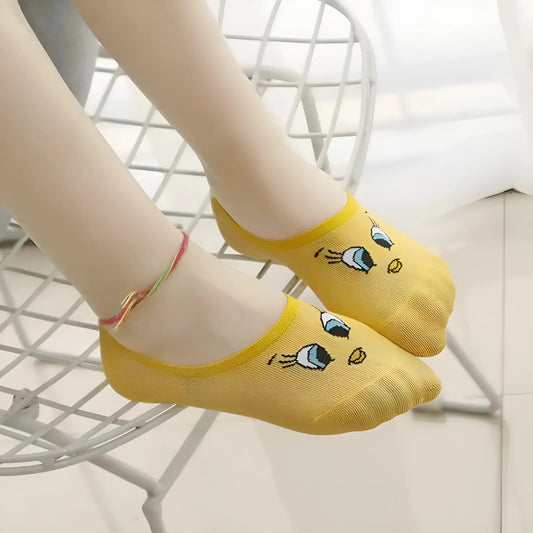Cartoon Character Ankle Socks