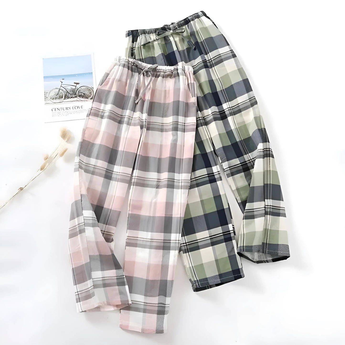 Checked Pyjama Trousers