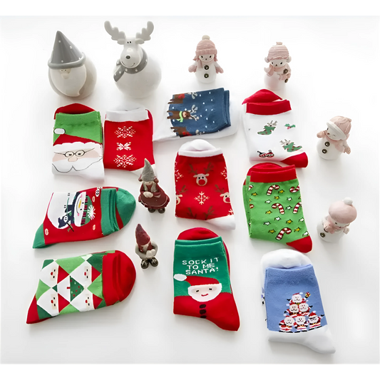 Christmas Socks - Pack of 5