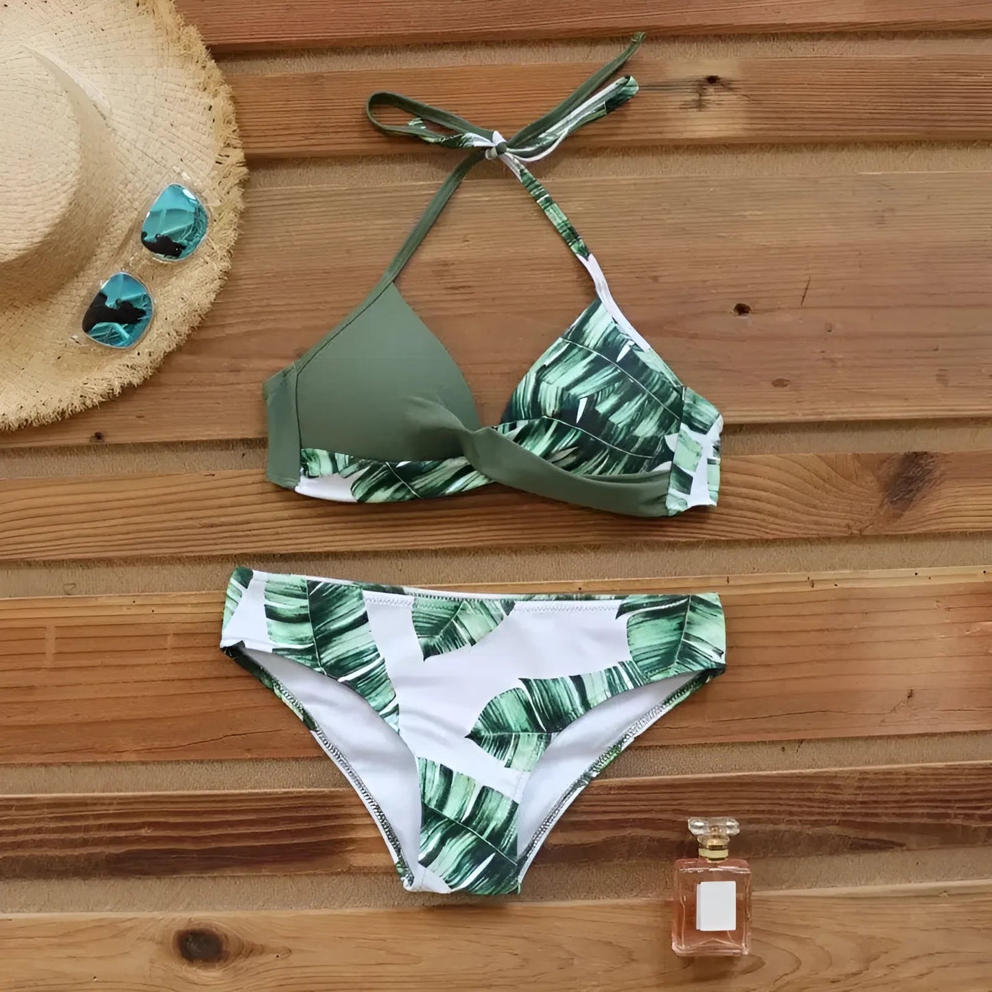 Classic Cut Two-Piece Swimsuit