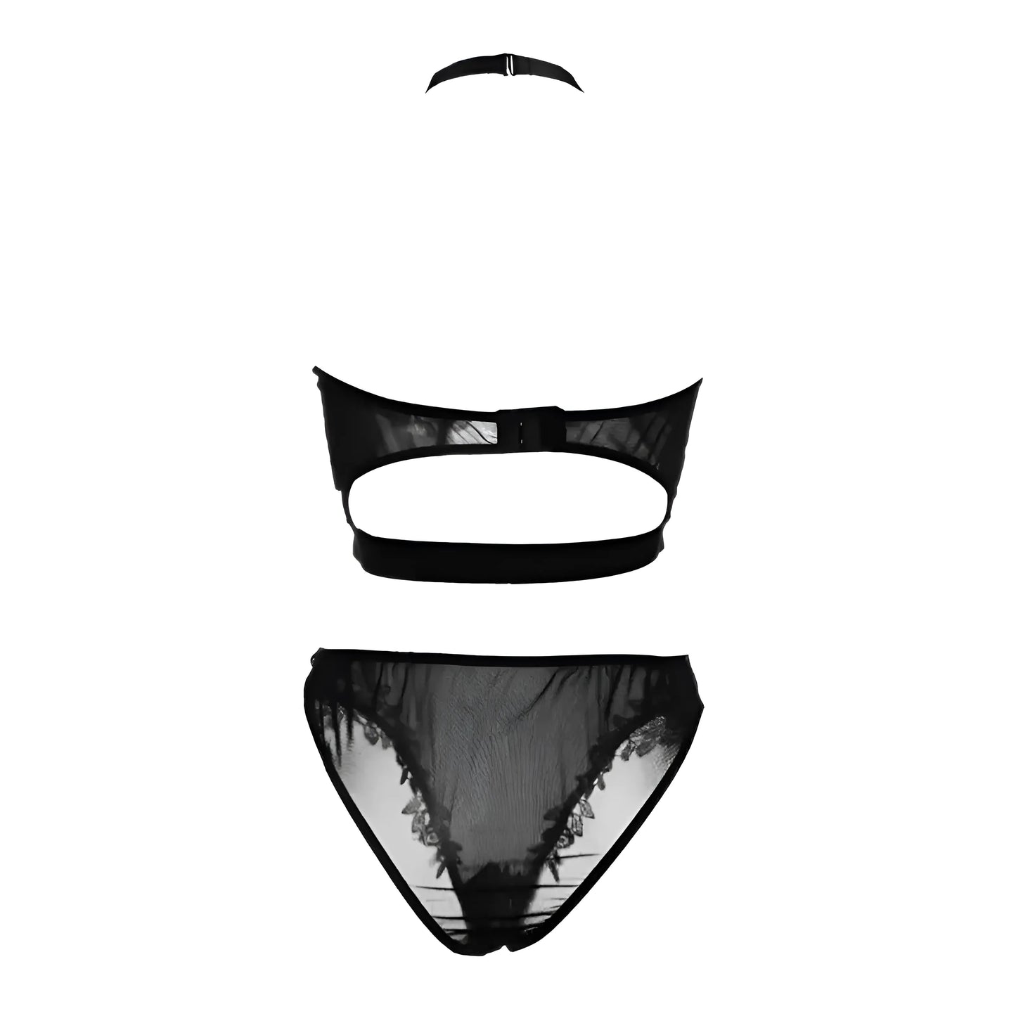 Cut-Out Bodysuit with Waist Belt