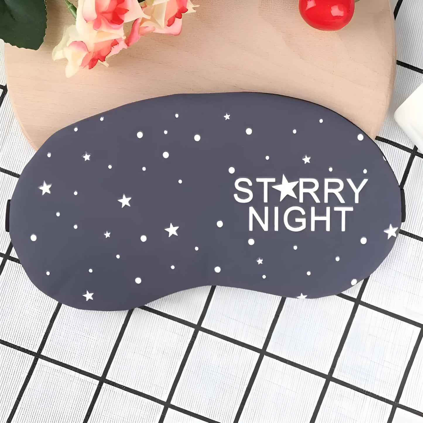 Eye Mask with Delicate Patterns
