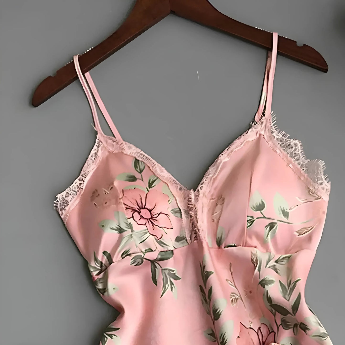 Floral Pyjama Set with Top and Shorts