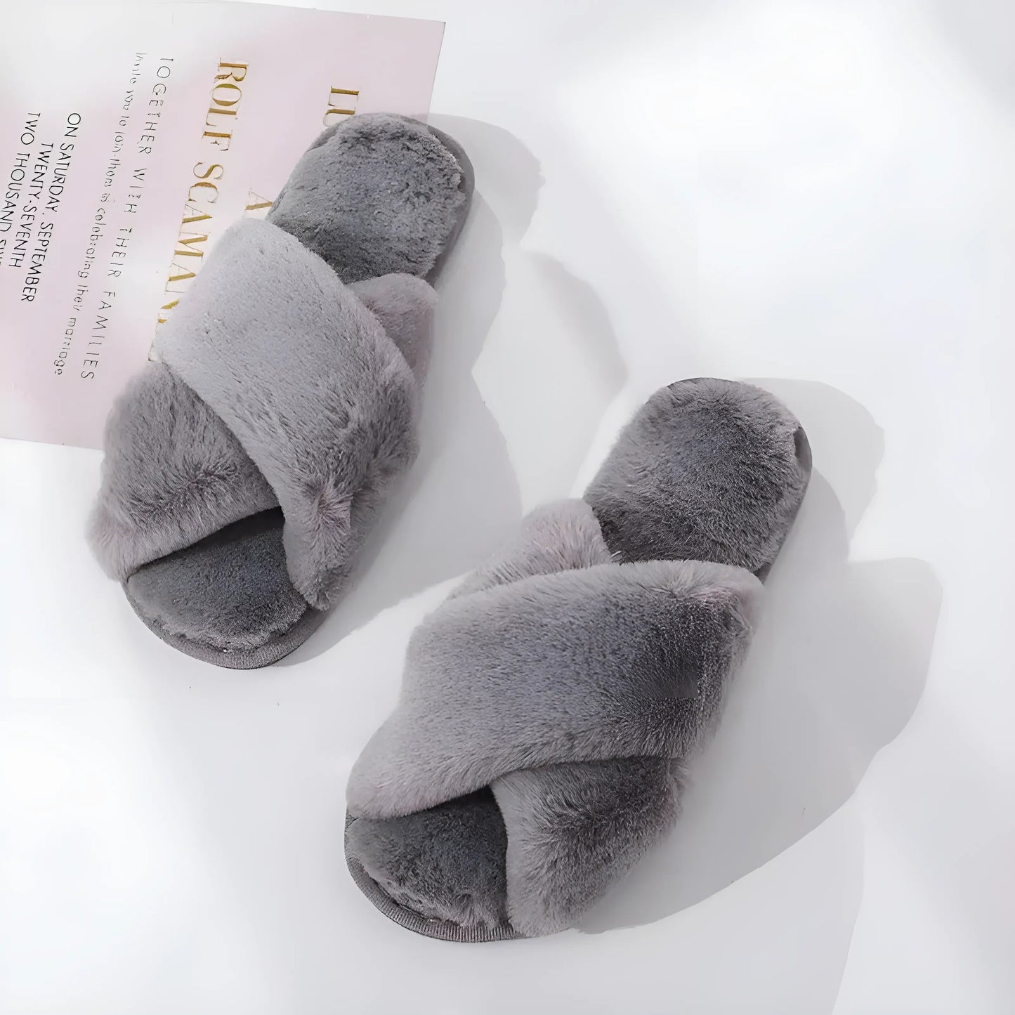 Fluffy Women's Slippers