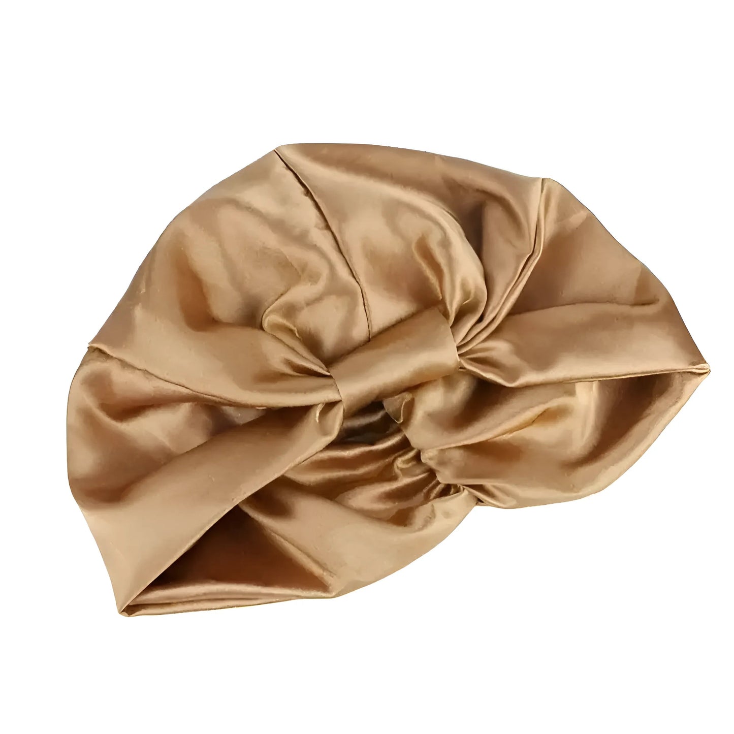 Gold Classic Satin Sleep Cap