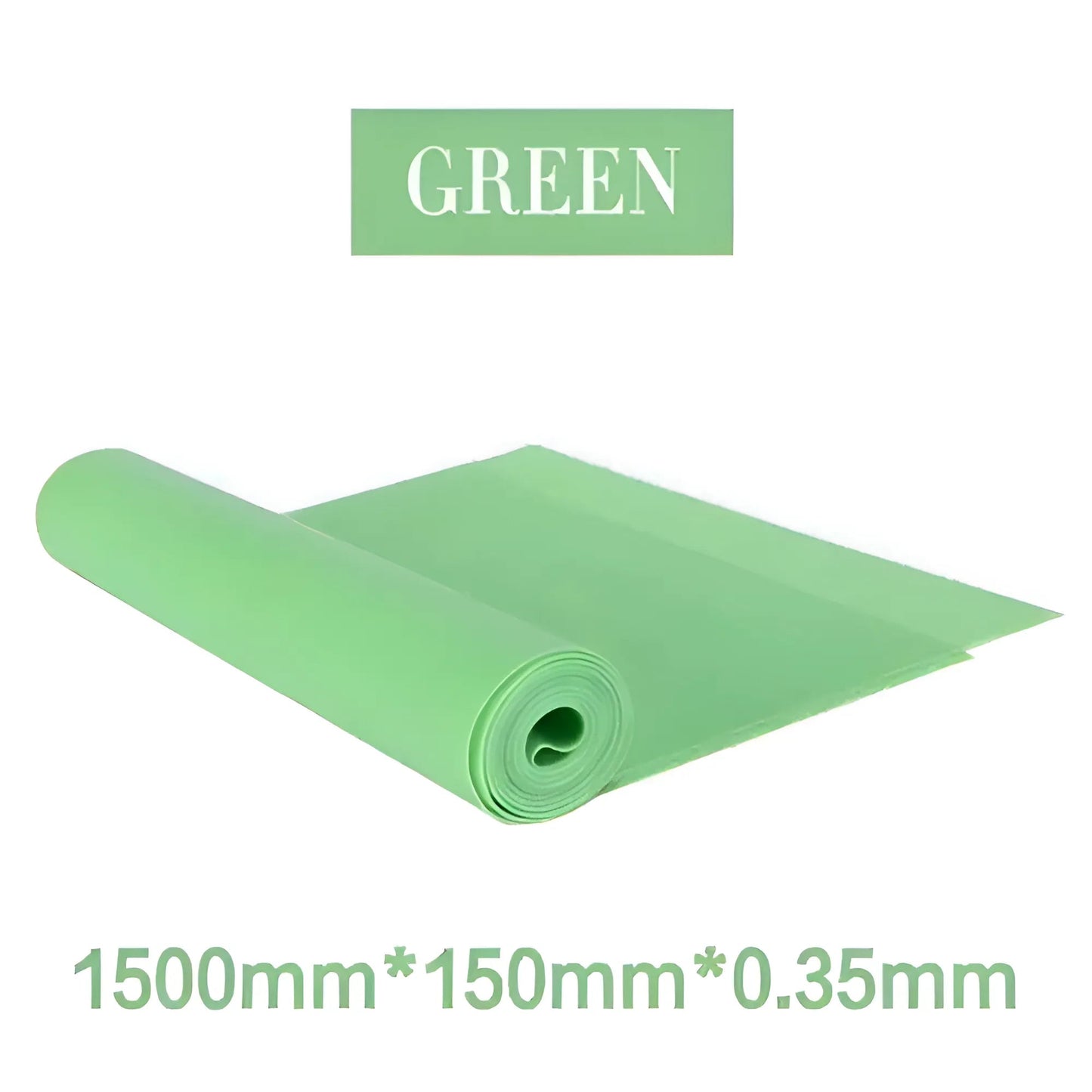 Green 1.5m Yoga Resistance Band