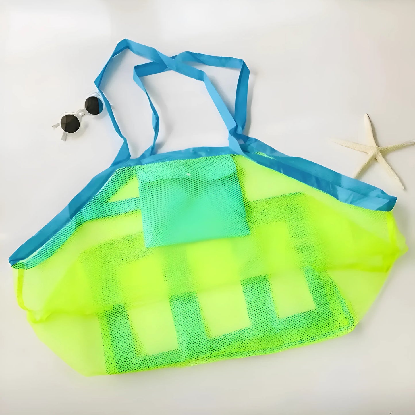 Green Children's Beach Toy Bag