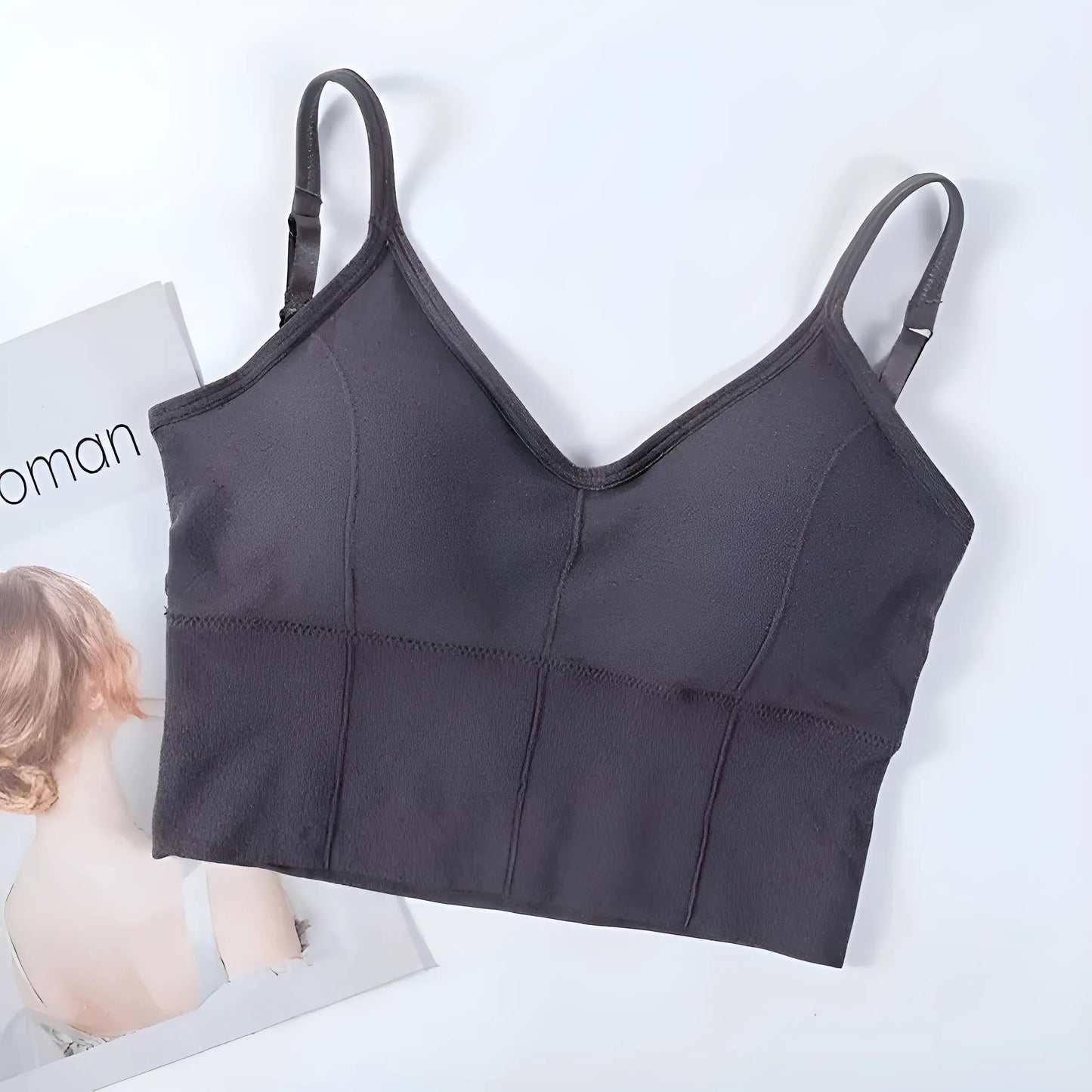 Grey Bralette Top