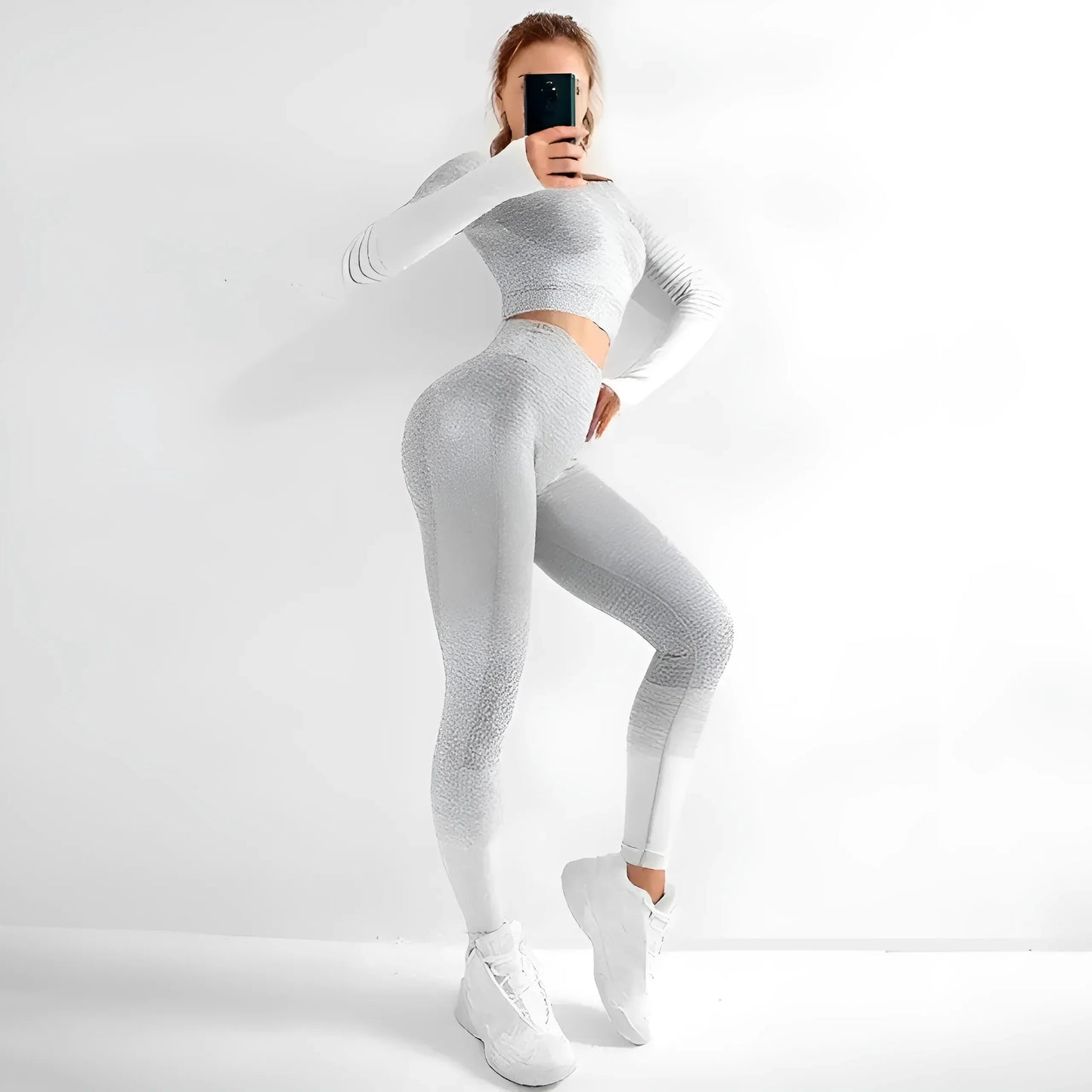 Grey Two-Tone Sports Set