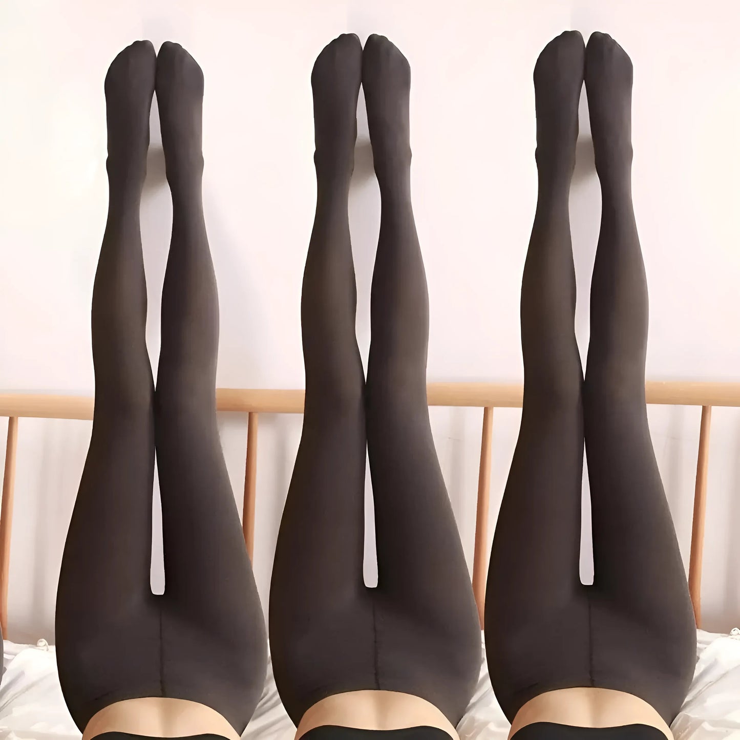 Grey Women's Thick Tights
