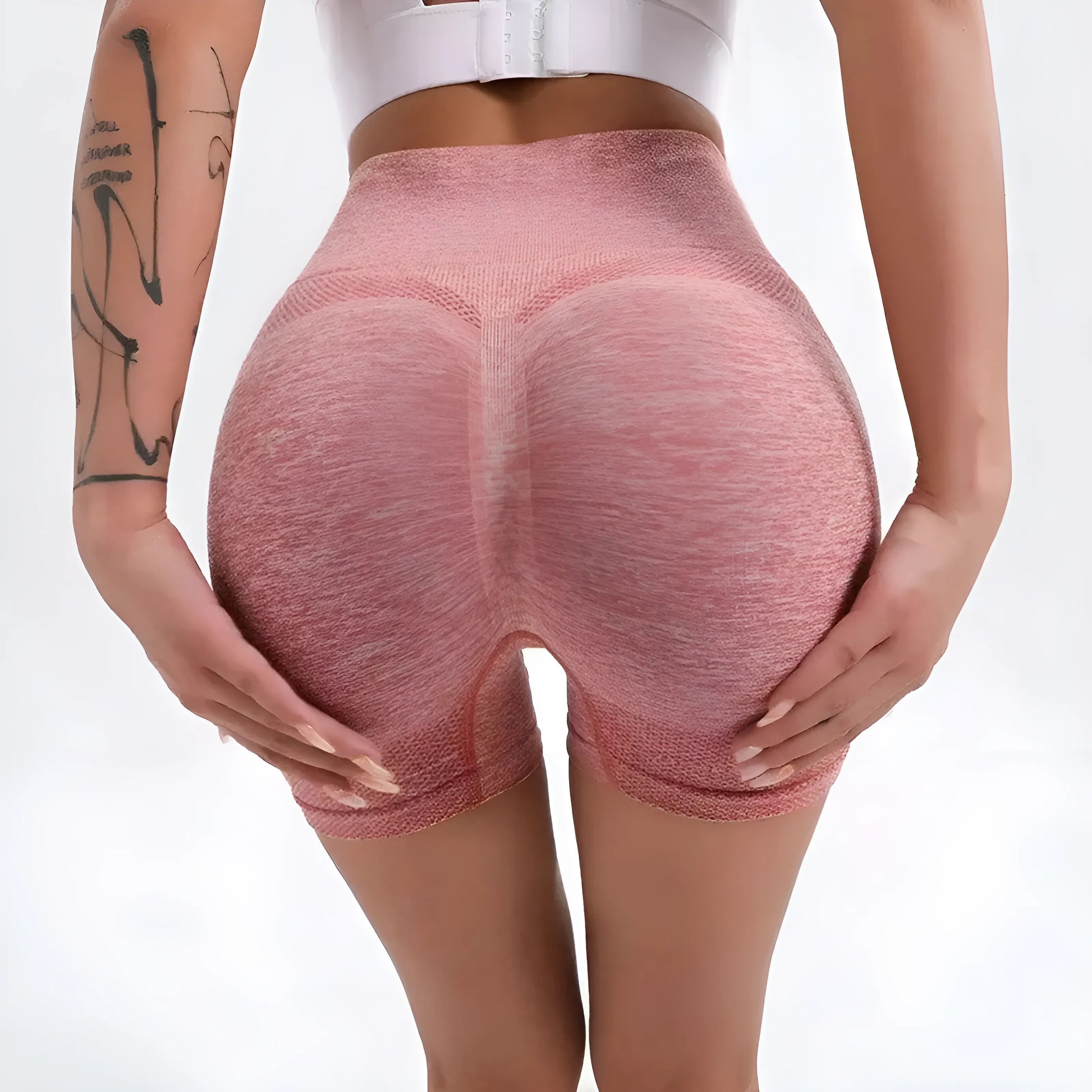 High-Waisted Sports Shorts