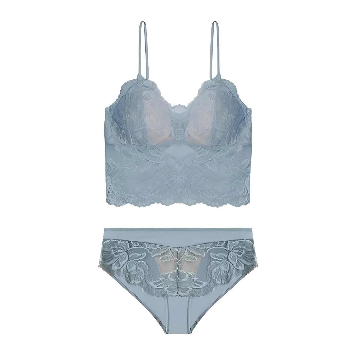Lace Bralette Lingerie Set