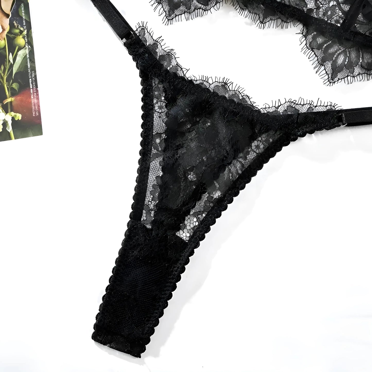 Lace Lingerie Set with Adjustable Straps