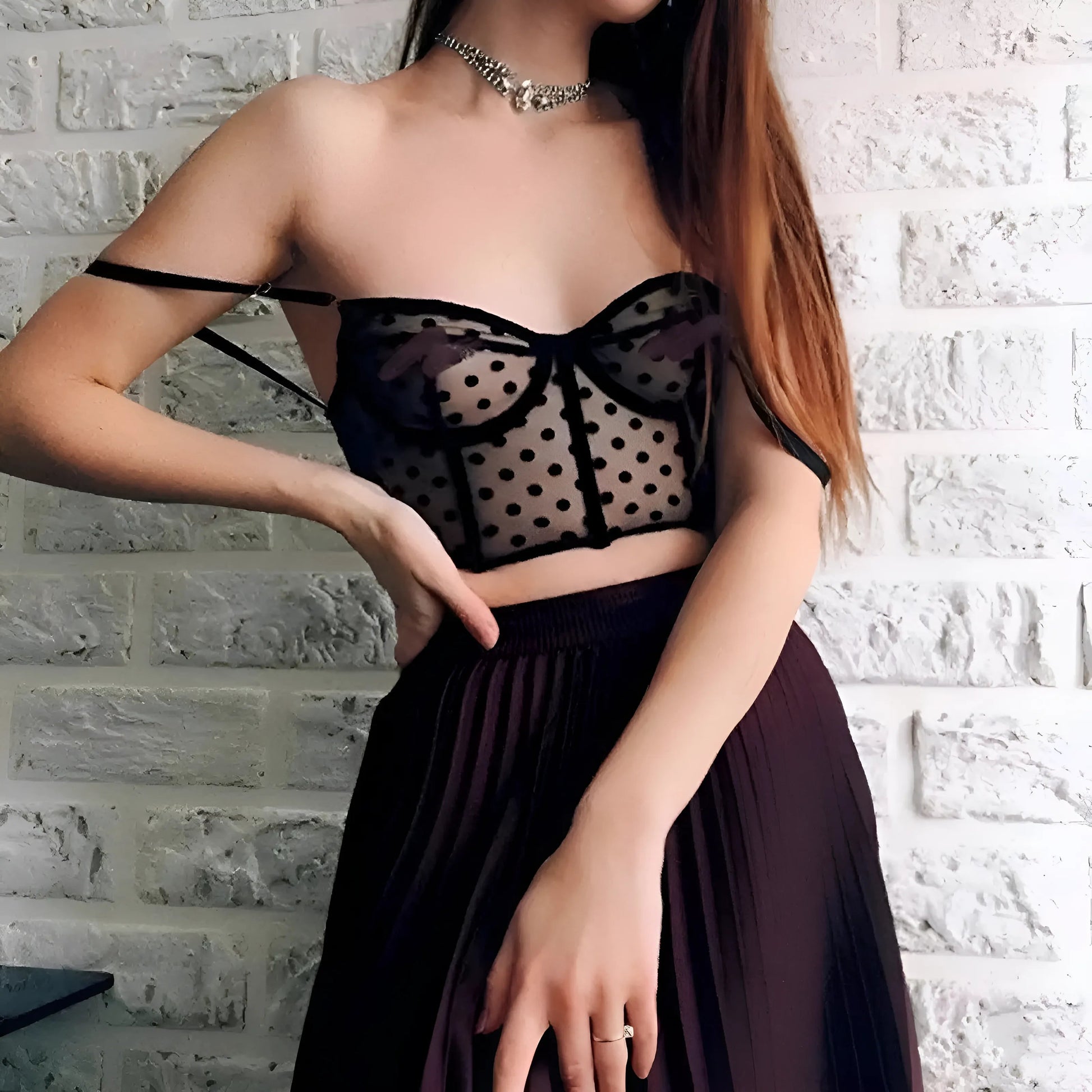 Lace Lingerie Set with Corset
