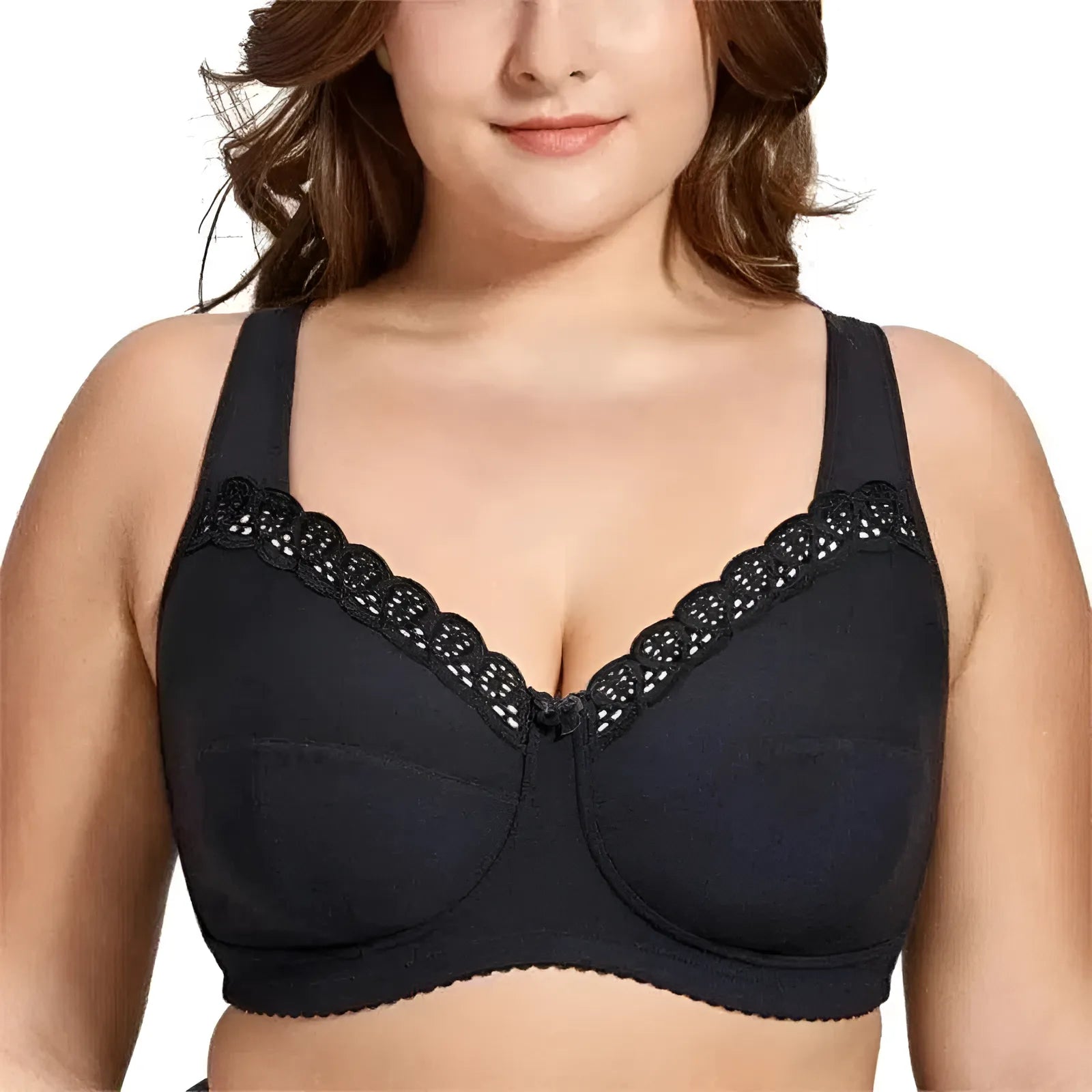 Lace Nursing Bra in Plus Sizes