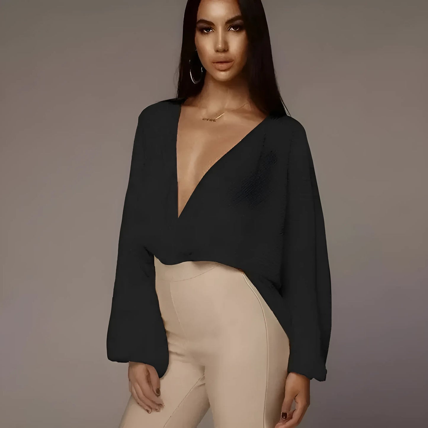 Lace Pleated Bodysuit